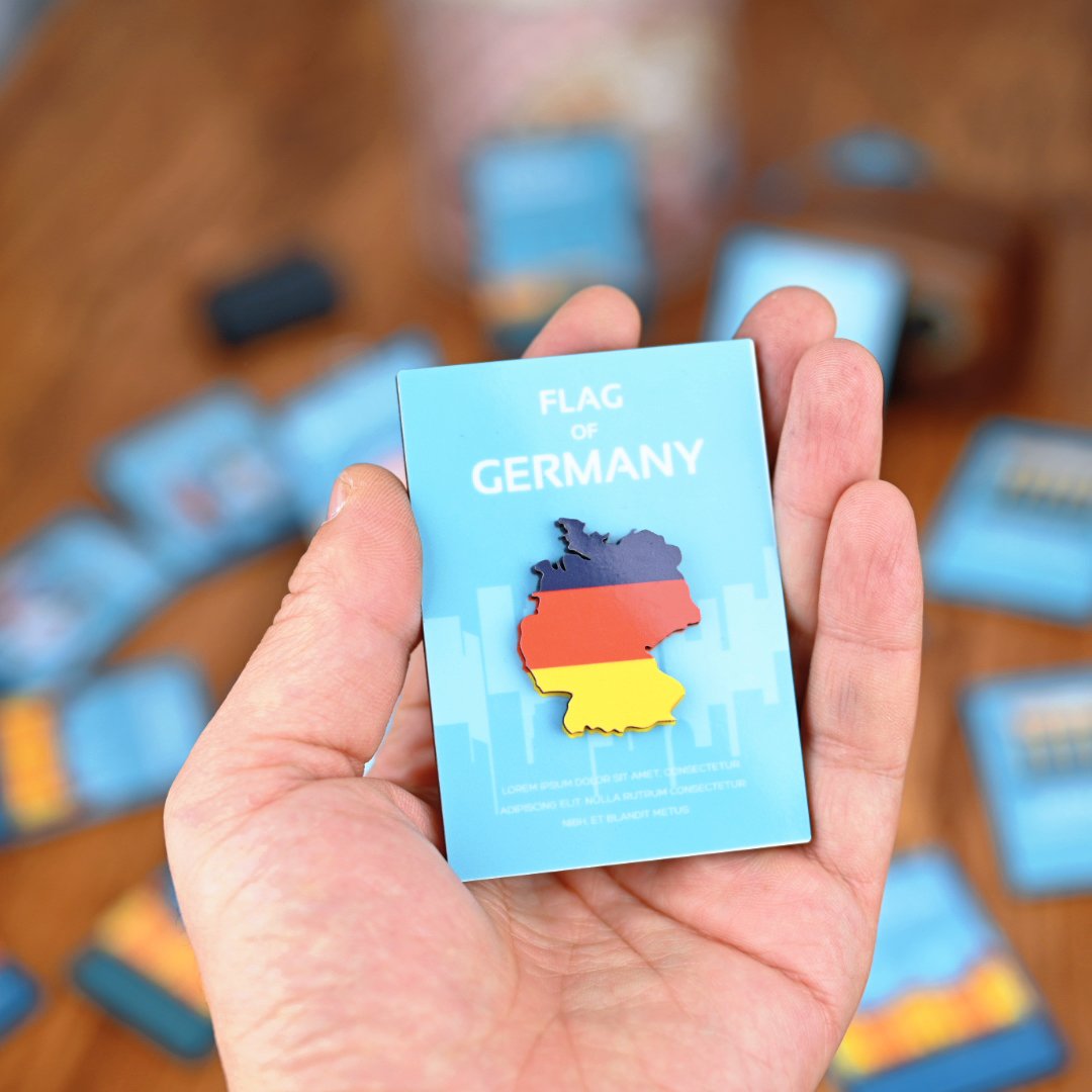 Custom double-layer MDF fridge magnets for souvenir shops and visitor centres